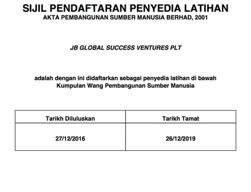 How to Claim your Training Programs under HRDF SBL Scheme